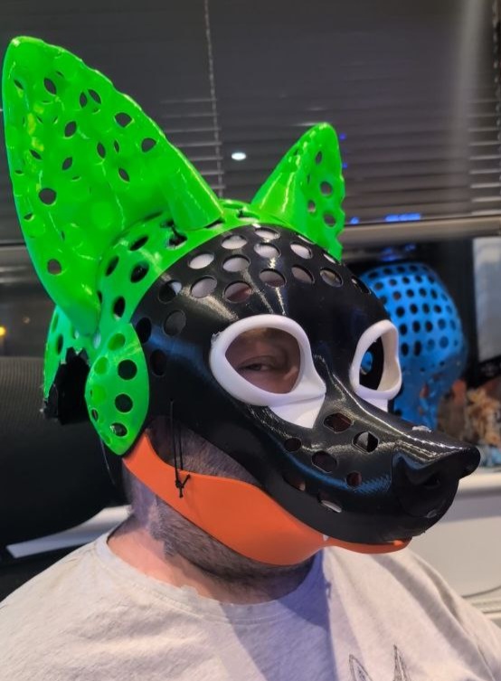 3D Printed Fox Head Base - Image 2